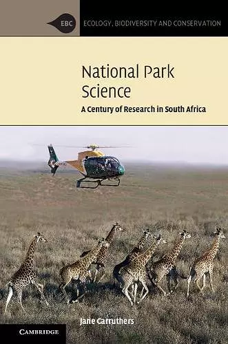 National Park Science cover