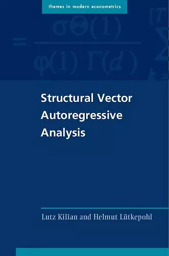 Structural Vector Autoregressive Analysis cover