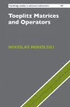 Toeplitz Matrices and Operators cover