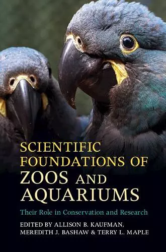 Scientific Foundations of Zoos and Aquariums cover