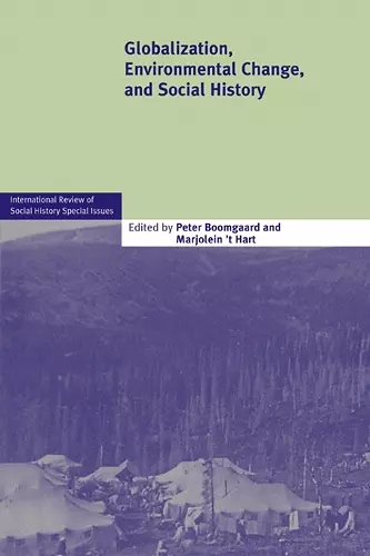 Globalization, Environmental Change, and Social History cover