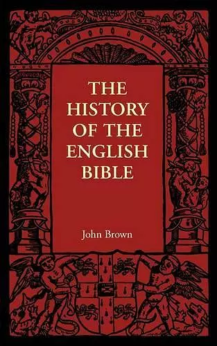 The History of the English Bible cover