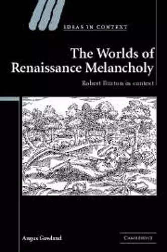 The Worlds of Renaissance Melancholy cover