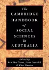 The Cambridge Handbook of Social Sciences in Australia cover