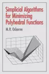 Simplicial Algorithms for Minimizing Polyhedral Functions cover