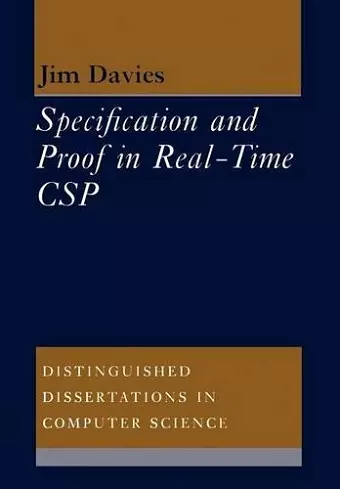 Specification and Proof in Real Time CSP cover