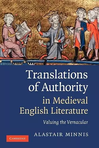 Translations of Authority in Medieval English Literature cover