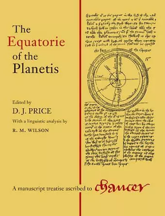 Equatorie of Planetis cover