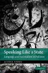 Speaking Like a State cover