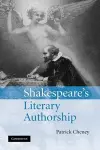 Shakespeare's Literary Authorship cover