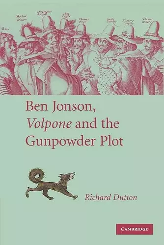 Ben Jonson, Volpone and the Gunpowder Plot cover