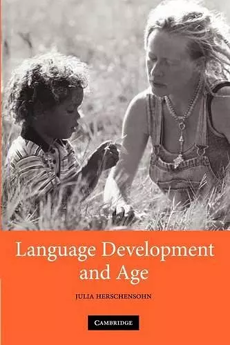 Language Development and Age cover