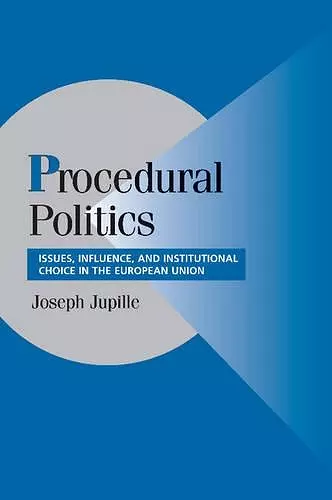 Procedural Politics cover