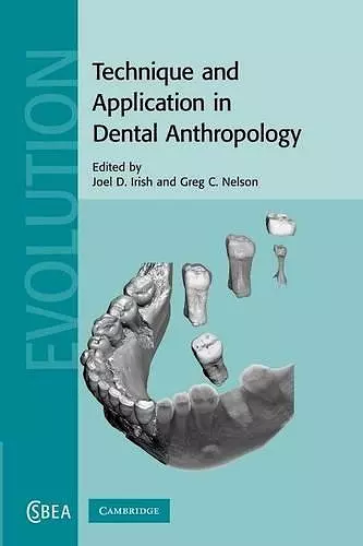 Technique and Application in Dental Anthropology cover