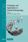 Technique and Application in Dental Anthropology cover