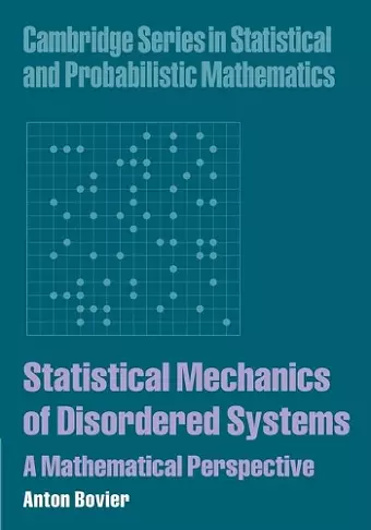 Statistical Mechanics of Disordered Systems cover