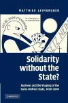 Solidarity without the State? cover