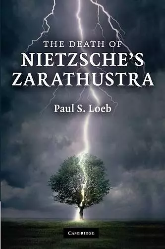 The Death of Nietzsche's Zarathustra cover