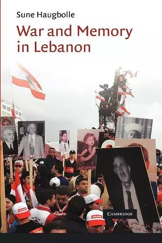 War and Memory in Lebanon cover