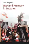 War and Memory in Lebanon cover
