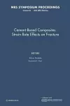 Cement-Based Composites: Volume 64 cover