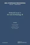 Materials Issues in Art and Archaeology III: Volume 267 cover