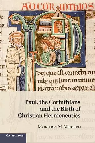 Paul, the Corinthians and the Birth of Christian Hermeneutics cover