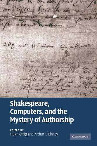 Shakespeare, Computers, and the Mystery of Authorship cover