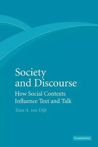 Society and Discourse cover