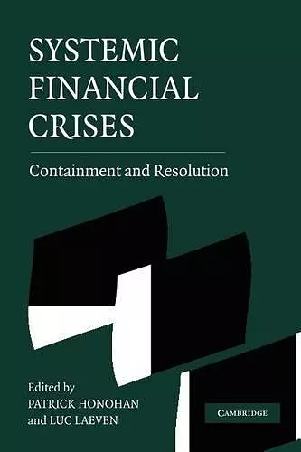 Systemic Financial Crises cover