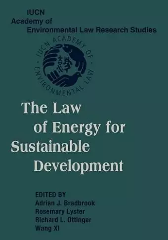 The Law of Energy for Sustainable Development cover