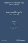 Materials and Devices for Smart Systems III: Volume 1129 cover