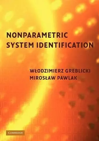 Nonparametric System Identification cover