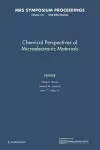 Chemical Perspectives of Microelectronic Materials: Volume 131 cover