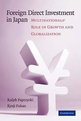 Foreign Direct Investment in Japan cover