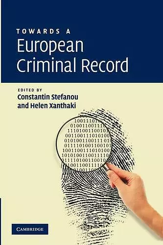Towards a European Criminal Record cover