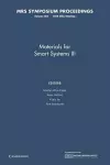 Materials for Smart Systems III: Volume 604 cover