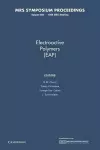 Electroactive Polymers (EAP): Volume 600 cover