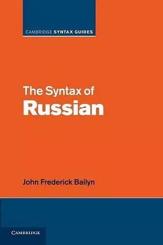 The Syntax of Russian cover