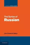 The Syntax of Russian cover