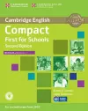 Compact First for Schools Workbook with Answers with Audio cover