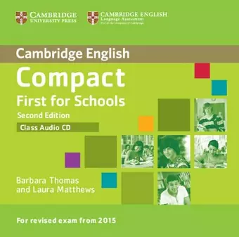 Compact First for Schools Class Audio CD cover