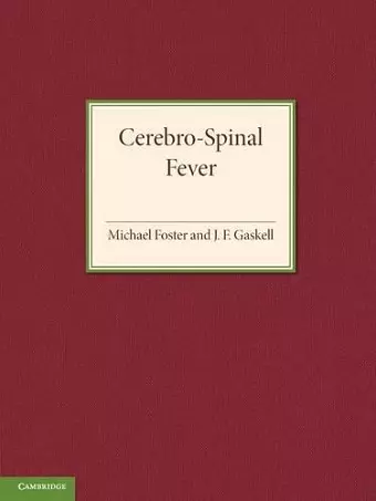 Cerebro-Spinal Fever cover