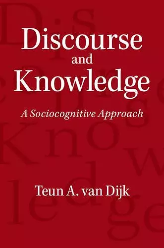 Discourse and Knowledge cover