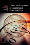 Global Public Interest in International Investment Law cover