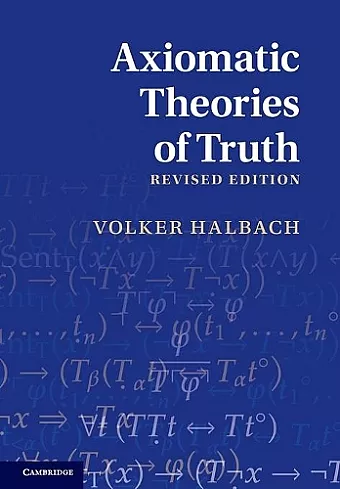 Axiomatic Theories of Truth cover