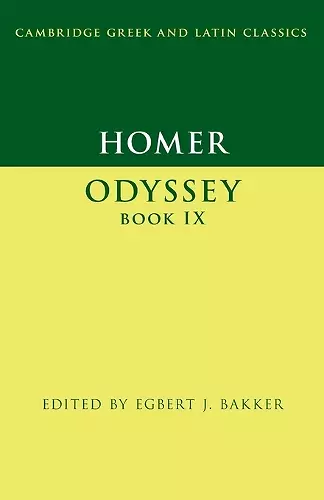 Homer: Odyssey Book IX cover