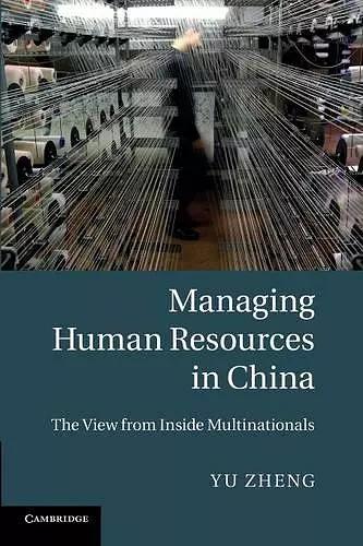 Managing Human Resources in China cover