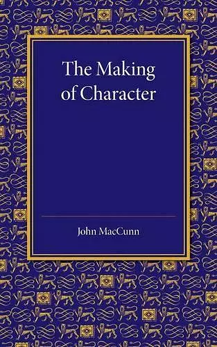 The Making of Character cover