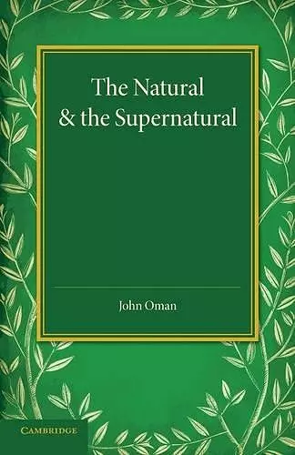 The Natural and the Supernatural cover